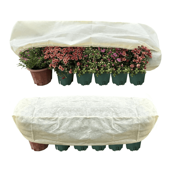 New Arrivals Rectangular Planter Box Protector Protects Plants in Balcony, 2Pcs