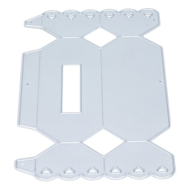 Ebtools Cutting Dies Gift Box Gift Card Pillow Box Metal Cutting Dies Embossing Carbon Steel Paper Card Die Cutting Machine For Diy Paper Crafts Gift Box Making Walmart Com Walmart Com
