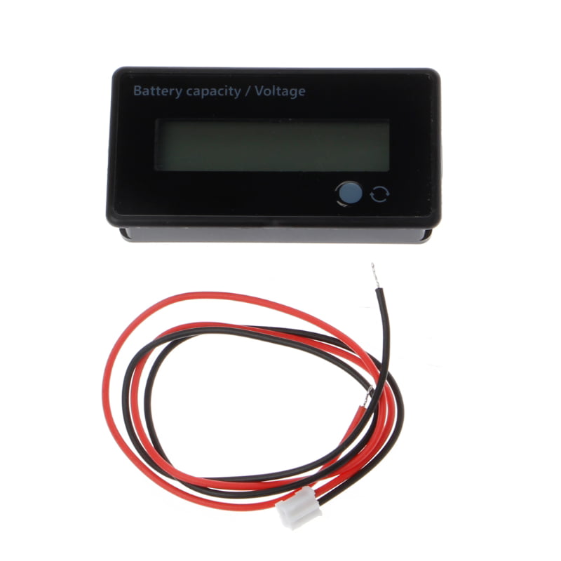 Details about   8-70V LCD Acid Lead Lithium Battery Capacity Indicator Digital Voltmeter Tester 