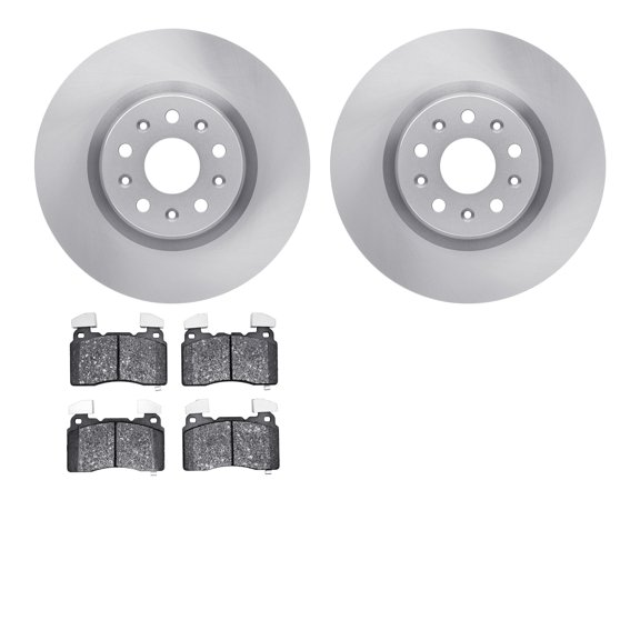 Dynamic Friction Company Front Brake Rotors with 5000 Advanced Brake Pads 6502-46232