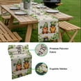 thumbnail image 5 of St. Patrick's Day Table Runner - 72 Inch Long, Kitchen Dining Table Runner Dresser Scarves, Green Gnomes Lucky Shamrocks Vintage Farmhouse Decor for Coffee Tables Wedding Party Banquet, 5 of 8