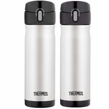 Thermos 16-Ounce Vacuum Sealed Stainless Steel Commuter Bottle (Stainless Steel,