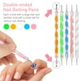 thumbnail image 4 of Pinkiou Nail Art Brushes Kit Pen Designer Stamp Tools for Nails Decorations, Pink, 4 of 10