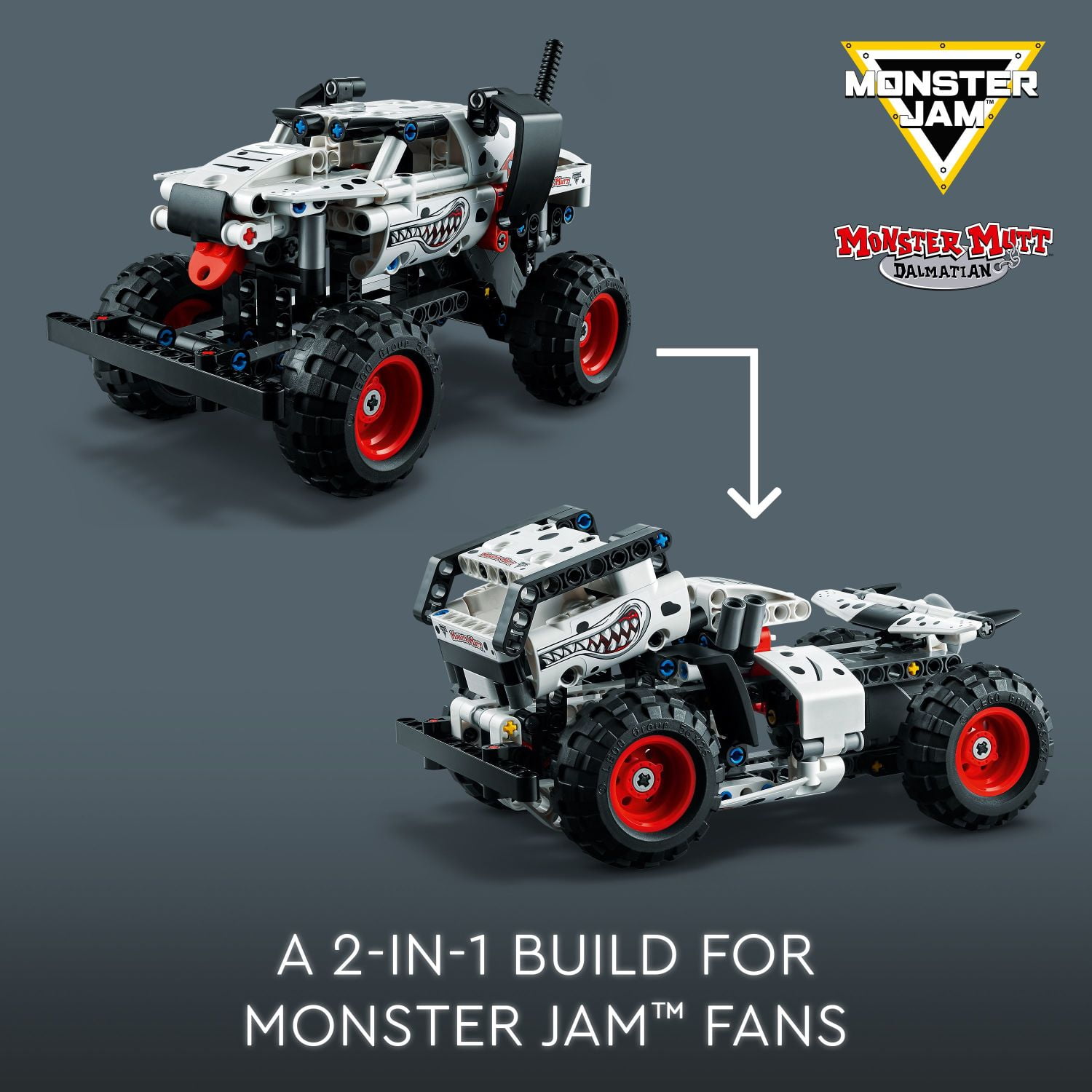 LEGO Technic Monster Jam Monster Mutt Dalmatian Set 42150