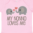thumbnail image 4 of Inktastic My Nonno Loves Me Grandson Boys or Girls Baby Bodysuit, 4 of 5