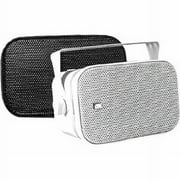 PolyPlanar MA800WW Poly-Planar 7-1/2-Inch x 5-Inch Rectangular Marine Box Speakers (Pair)