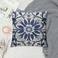 thumbnail image 2 of HENGT Navy Blue Boho Pillow Covers, Bohemian Ethnic Carpet Pattern Design Decorative Throw Pillows Blue Print Farmhouse Cushion Pillow Covers for Sofa Couch Outdoor Decor, 2 of 5