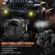 thumbnail image 3 of Par de Luces Antiniebla Redondas LED para Honda Civic 2016-2021, 55W 3500K Amber Lámparas Amarillas Todoterreno Parachoques Delantero Negro Luces Antiniebla LED, 3 of 11