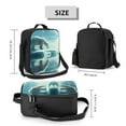 thumbnail image 2 of Disketp Polar Bear On Iceberg Bolsa Térmica Estampada para Almuerzo, Lonchera para Hombres y Mujeres Adultos, 2 of 7