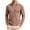 Khaki, variant on Mens Classic Band Collar Sweatshirts Long Sleeve Thermal Casual Pullover Tops Stylish Soft Johnny Neck Comfortable Versatile Sweaters