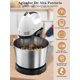 thumbnail image 2 of Batidora de Pedestal, Diseño Dos en Uno Turbocharged Batidora de Mano con Pedestal, 6 Velocidades Mezclador de Cocina Incluye Tazon y 4 Barras de Mezcla para Mezclar, 1 Separación De Claras De Huevo, 2 of 5