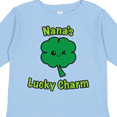 thumbnail image 4 of Inktastic Nana's Lucky Charm Boys or Girls Long Sleeve Toddler T-Shirt, 4 of 5