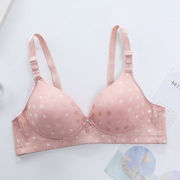 WCJM Female B Cotton Dark Gray Ra 3 Pieces Of Front Open Buckle Top Support Without Ring Beauty Back Middle Bra Large Size Thin Vest Type Gathered Bra Underwear