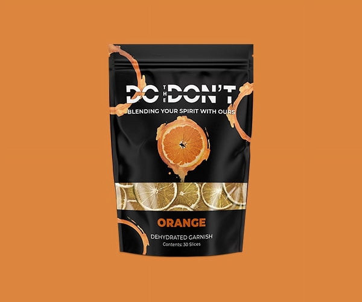 DEHYDRATED GARNISHES SLICED ORANGES 50gr x 10 units