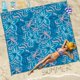 thumbnail image 1 of Manta de playa Famstar, 198 x 206 cm, impermeable a la arena, 1 of 7