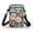 Christmas Design, variant on HELLHERO Marble Texture Pattern Women Shoulder Bag for Men, Women Double-layer Crossbody Small Bags Polyester Adjustable Strap