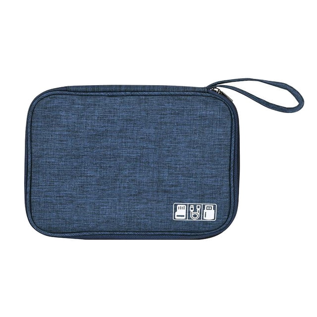 Bolsa de almacenamiento de cable de datos caliente Bolsa de viaje Bolsa de almacenamiento de cargador de auriculares Bolsa digital