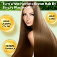 thumbnail image 4 of Yecuce Hair Dye Shampoo with Natural Plant, Moisturizing, 500ml - Brown, 4 of 10