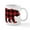 White, variant on CafePress - Buffalo Plaid Bear - 11 oz Ceramic Mug - Novelty Coffee Tea Cup