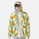 thumbnail image 2 of Fotbe Pineapple Chaqueta con Protección Solar UPF 50+ para Hombre y Mujer, Camisa con Capucha y Bolsillos-Small, 2 of 7