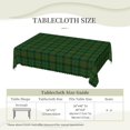 thumbnail image 6 of Rectangle Table Cloth, Scottish Clan Urquhart Tartan Resistant Washable Tablecloth Decorative Table Cover for Dining, Indoor and Outdoor, 6 of 6