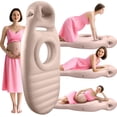 thumbnail image 1 of Almohada inflable de embarazo KSFJEU para todo el cuerpo y maternidad, 1 of 7