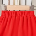 thumbnail image 4 of GXWEA Girls Sets Toddler Girl Sets Summer Toddler Girl Clothes Baby Girl Sleeveless Shirt Shorts Set Cute Outfits, 4 of 9