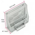 thumbnail image 2 of Pro Space Wall-Mounted File Organizer Wire Mesh Paper Sorter Hanging Office Supplies Holder, Silver, 2 of 4