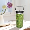 thumbnail image 5 of 20 oz Leopard Print Tumbler with Handle Vacuum Reusable Insulated Tumblers with Flip Straw and Top Handle Stainless Steel Coffee Mug Leopard Print Cup, 5 of 5