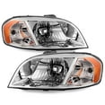 thumbnail image 1 of ACANII - pour 2007-2011 Chevy Aveo 07-09 Pontiac G3 Onde Crantée (Modèle Sedan) Phares Remplacement Conducteur+passager, 1 of 4