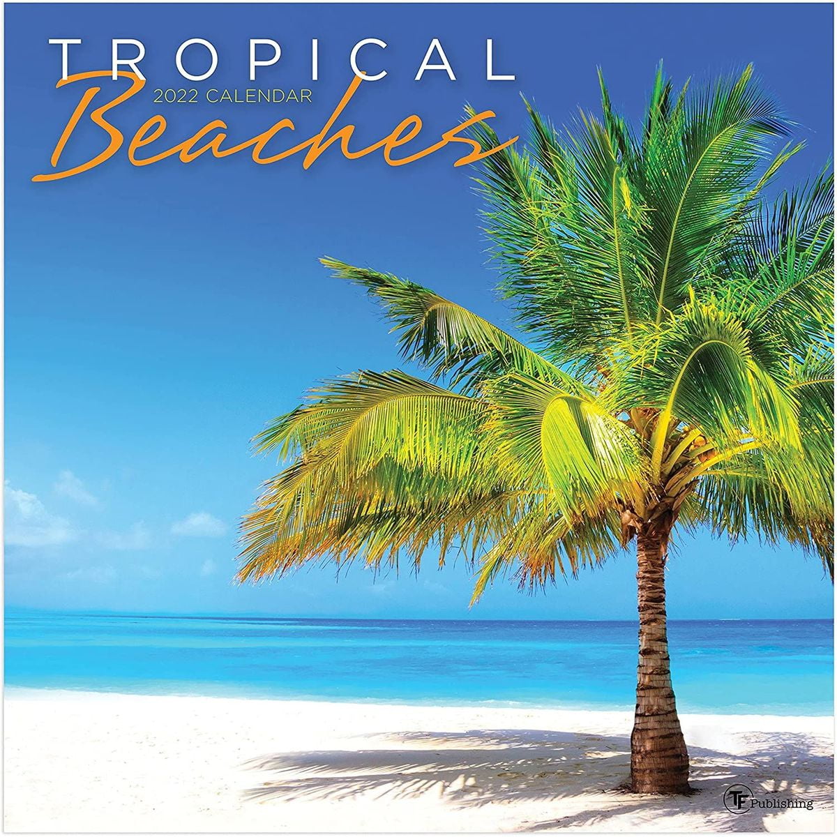 2022 - 2023 Nature Monthly Wall Calendar, 16 Month Large Grid, Tropical Beaches Islands Scenic Theme, 12 X 12 In - Walmart.com