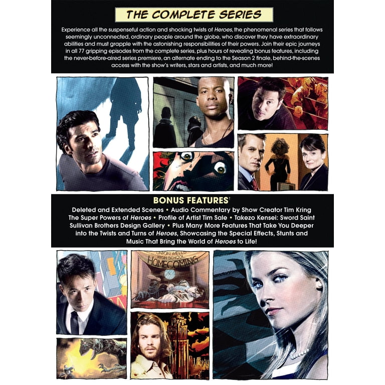 Universal Studios: Heroes - The Complete TV Series, Sci-Fi
