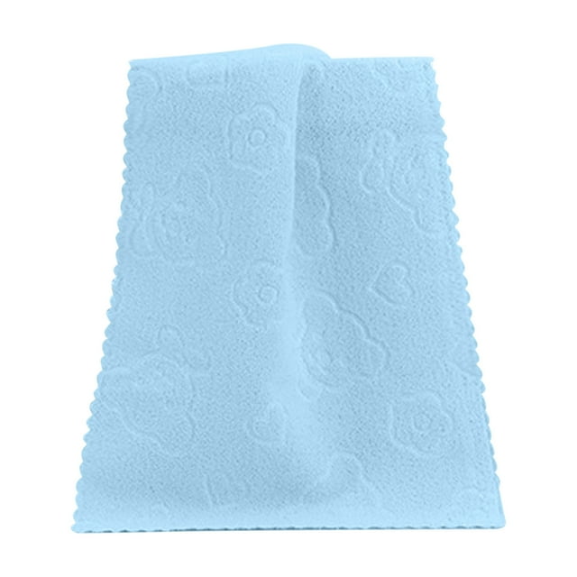 CAITS 5-Color Face Cloth Set - Bear Pattern Washcloths | Gentle Exfoliating Texture | Daily Cleansing & Skincare Routine