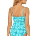 thumbnail image 3 of Bleu by Rod Beattie Womens Halter Tie-Dye Tankini Swim Top, 3 of 4