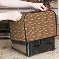 thumbnail image 7 of Daiia Armadillo Floral 1 Pattern 2 slice Toaster Cover, Toaster Appliance Dust-proof Cover For Kitchen Small Appliance Dust Cover and Fingerprint Protection, 7 of 7