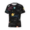 thumbnail image 3 of Rocae Galaxy for Men's Moisture-Wicking Crew Tee - T-Shirt for Sports, Outdoor Activities, and Casual Wear, 3 of 9