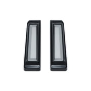 Kuryakyn 2901 Motorcycle Lighting Accessory: Tracer LED Run/Turn/Brake Light Saddlebag Support Inserts for 2014-20 Harley-Davidson Motorcycles, Gloss Black, 1 Pair