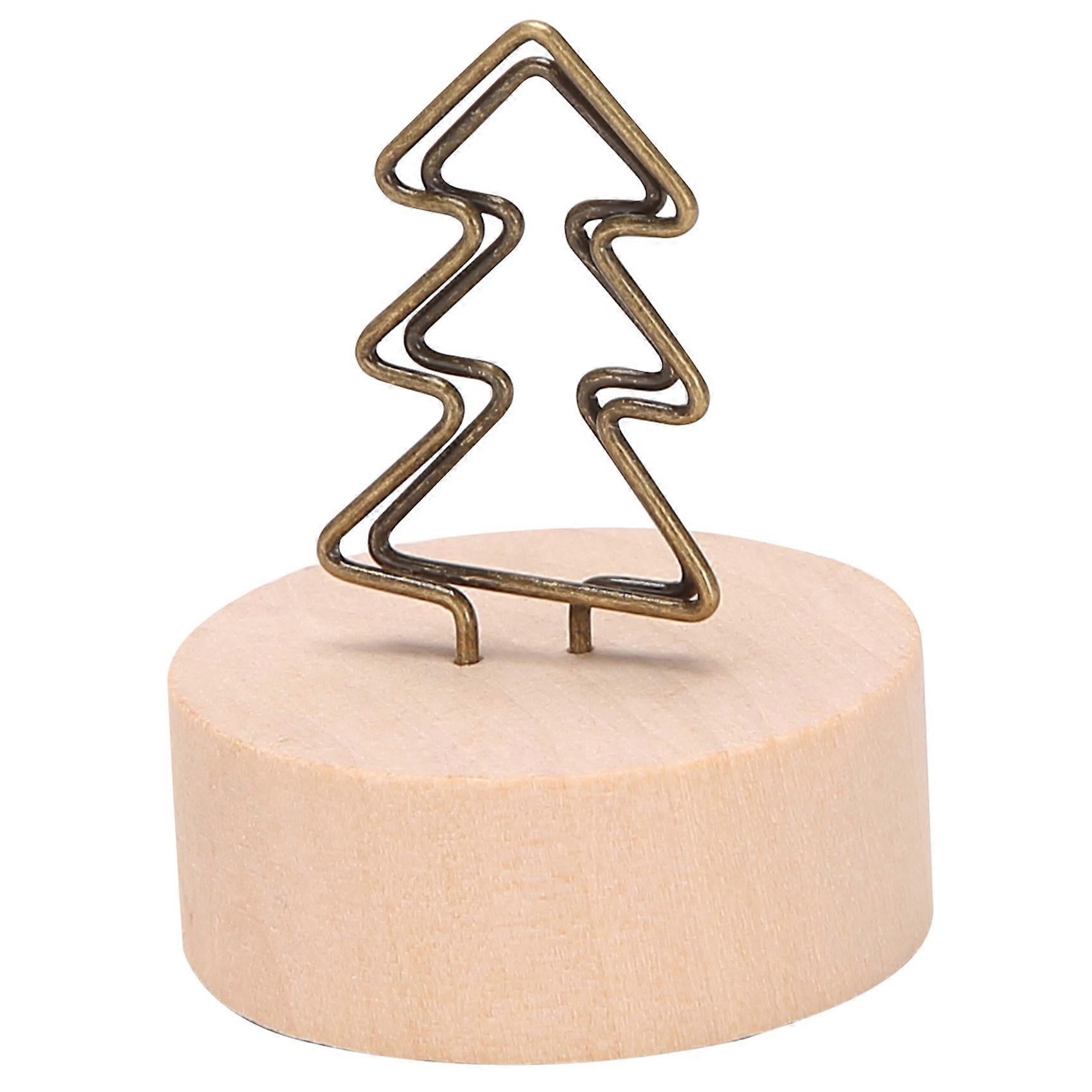 Wisebom 10 Piezas Soporte Tarjetas Madera, Soporte Madera Foto