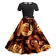 thumbnail image 3 of WILLBEST Vestidos Casuales para Mujer Vestido Informal de Verano de Manga Corta con Cuello Redondo y Cinturón Extraíble con Estampado de Oktoberfest Extra Grande, 3 of 3
