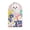 Easter Bunny, variant on HELLHERO Horse and Flower Pattern Food Processor Cover Easy to Install Kitchen Appliance Protections for Home Kitchen