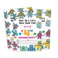 thumbnail image 1 of Darling Souvenir Multicolor Birthday Invitation Card Printable Fill or Write In Blank Invites Party Supplies Pack Of 28 5 x 7 Inches, 1 of 5