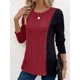 thumbnail image 5 of Sweaters Camisa De Manga Larga Acanalada Para Mujer Sueter, 5 of 6