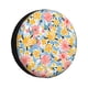 thumbnail image 1 of Fotbe Watercolor Wildflowers Funda de Llanta de Repuesto con Estampado, Engrosada, Ajuste Universal para Jeep, Remolque, RV, SUV, Camión-16 inch, 1 of 6