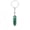 Malachite, variant on 20PCS Hexagonal Pointed Stone Gem Crystal Keychain Key Ring Natural Healing-Malachite