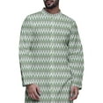 thumbnail image 4 of Atasi Printed Long Sleeve Kurta With Pajama Set For Men Summer Clothing, 4 of 4