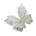 thumbnail image 2 of Mariposa artificial gigante de gasa, decoración de bodas, decoración nupcial 50 centímetros, 2 of 9