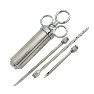Expert Grill Stainless Steel Marinade Injector Set, 2OZ Capacity, 3 Pieces