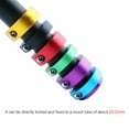 thumbnail image 3 of Lylong 1Pair Aluminum Alloy Mountain Road Bike Grips Fixing Ring End Lock Handlebar Lock Ring Cycle Practical Multicolored Accessories, 3 of 9