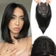 thumbnail image 1 of Topper de pelo Megito de 30 cm con clip sintético para mujer, color negro, 1 of 6