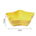 thumbnail image 6 of Ludlz Five-pointed Star Fruit Plate Large Capacity Food Grade Plastic Multi-purpose Snack Fruit Nut Food Serving Tray Bowl Dish Holder Kitchen Supplies, 6 of 7